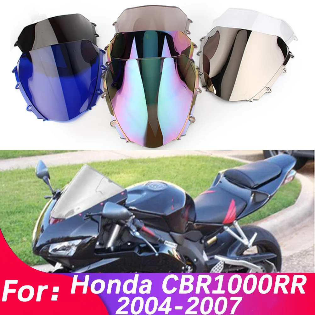 Prekinis, galinis stiklo Honda CBR1000RR CBR 1000 RR 1000RR 2004-2007 m Double Bubble priekinis Stiklas, Motociklų Aksesuarai Lauktuvės Reflektoriai . ' - ' . 4