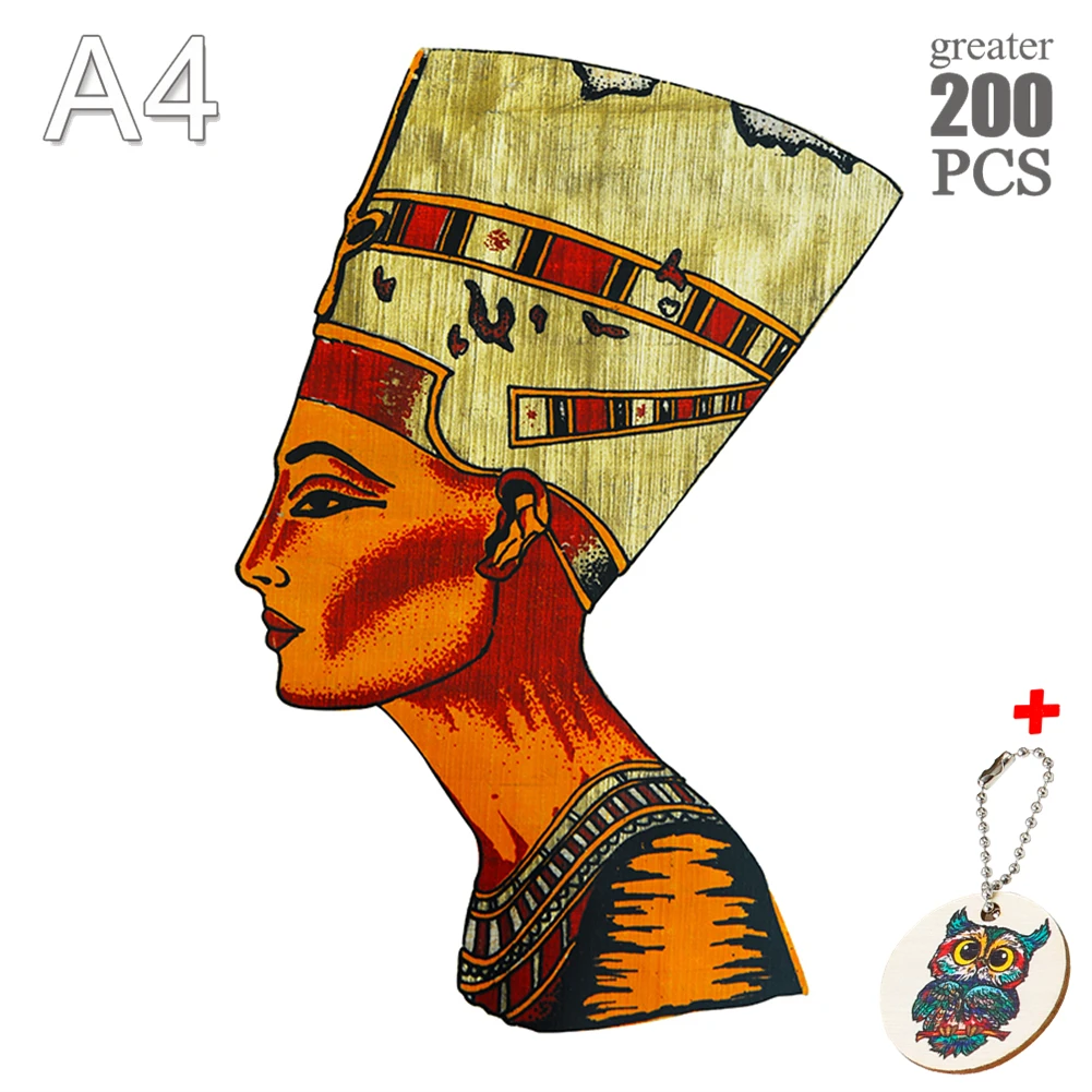 Išskirtinį Netaisyklingos Formos Gyvūnų Jigsaw Puzzles Paslaptingas Senovės Egiptas Puzzle Žaidimai Populiarus Cheetah Montessori Žaislas 