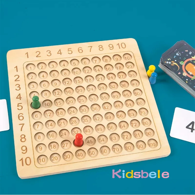 Vaikams, Mediniai Matematika, Daugyba Mokymo Priemonių Montessori Skaičiavimo Lentelė Valdybos Matematikos Žaidimas Ankstyvasis Ugdymas Švietimo Žaislai . ' - ' . 3