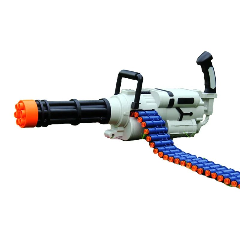 Elektros Gatling Minkšta Kulka Žaislas Automatas Blaster Automatinis Ginklas, Šaudymo Paleidimo Modelis Berniukų Suaugusiųjų Šaudymo Žaidimai . ' - ' . 3