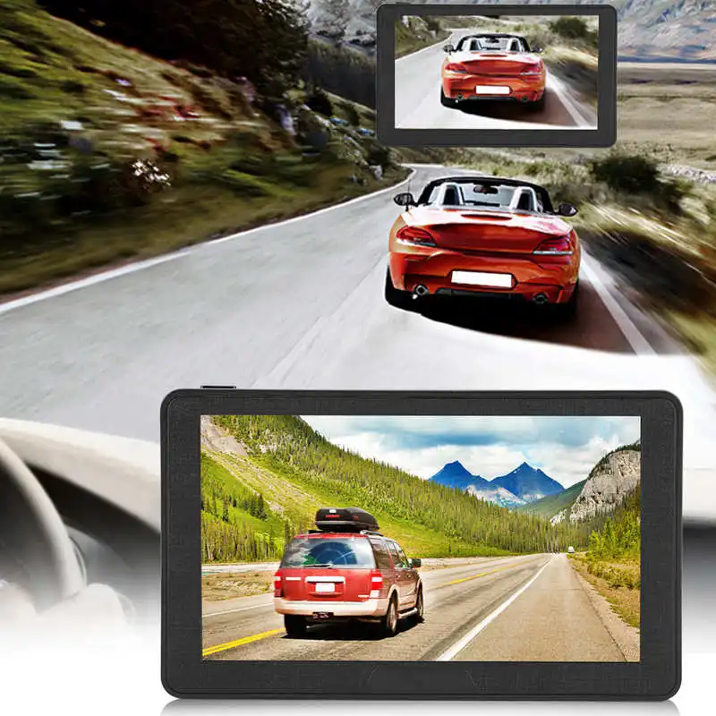 7in Nešiojamų Car Navigator 256MB 8GB HD Capacitive Ekrano GPS Navigacija . ' - ' . 0