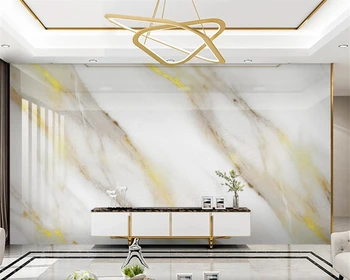 beibehang Pritaikyti naujas mados trimatis šviesos prabanga aukso sienos dokumentų namų dekoro aukso marmuro foną