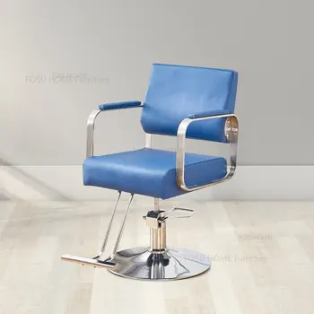 Paprastas Salonas Baldų Šviesos Prabanga Barber Kėdės Plaukų Salonas Kėdė Grožio Salonas Liftable Kėdė Plaukų Salonas Kirpyklos Kėdės
