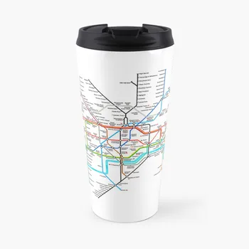 Londono metro tube map Kelionės Kavos Puodelis Prabanga Kavos Puodeliai Prabanga Taurė