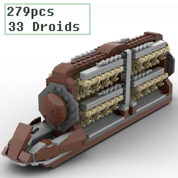 NAUJAS SS Space Serijos Mūšis Transporto Šarvuotis Droid Būrio Ataka Kūrimo Bloką Plytų Asamblėjos Vaikų Žaislas 