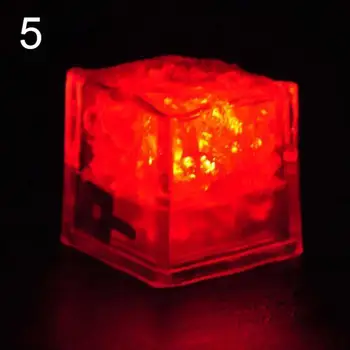 1 Vnt LED Šviesos Ledo Kubeliai Šviesos Naktį Lempos Šalies Juostos Vestuvių Dekoravimas