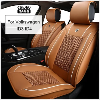 CUWEUSANG Automobilių Sėdynės Padengti VW ID.3 ID.4 ID.6 Auto Reikmenys, Interjero (1seat)