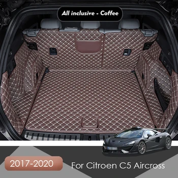 Odos Automobilio Bagažo Skyriaus Kilimėlis Citroen C5 Aircross 2017-2020 Stilius Linijinių Krovinių Reikmenys, Interjero Įkrovos