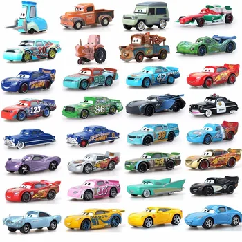 1:55 Disney Pixar Cars 2 3 Žaibas Mcqueen 38 Stiliaus Mater Jackson Audra Metalo Diecast Žaislų Automobiliai Vaikų Švietimo Žaislas Dovana