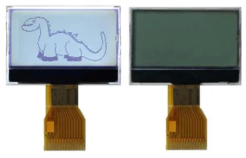 14PIN SPI LCM KD 12864 LCD Ekranas ST7567 Valdytojas 3.3 V, Balta/Mėlyna Apšvietimas