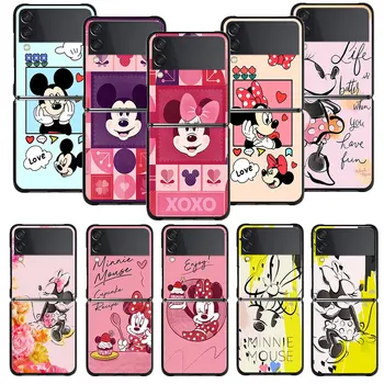 Disney Mickey Minnie Pora Rožinė Meilė, Telefono dėklas, Skirtas Samsung 
