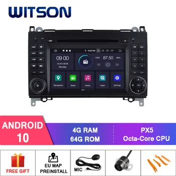 WITSON Android 12 AUTOMOBILINIS DVD GROTUVAS BENZ A KLASĖ W169B KLASĖS W245 Viano Vito Vito V-CLASS Auto Multimedia Stereo Carplay