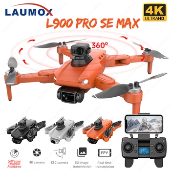 L900 PRO SE MAX GPS Drone 4K Profesional 5G WiFi HD Kamera Drone Su 360° Kliūčių Vengimo L900 Pro SE RC Quadcopter VS KF102