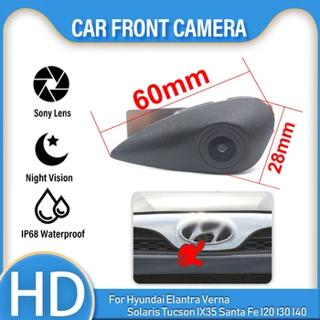 CCD HD Naktinio Matymo vaizdas iš Priekio Vaizdas iš Kameros Automobilio logotipas Kamera Hyundai Elantra Verna Solaris Tucson IX35 