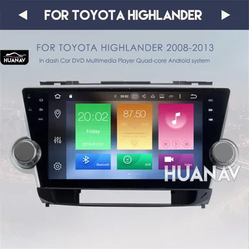 Automobilių GPS navigacijos Toyota HIGHLANDER 2008-2014 Android 8.0 10.1 Big IPS ekraną, multimedijos autoradio player