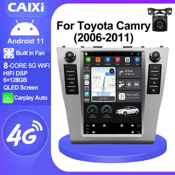 CAIXI GX9 GPS Navigacija Toyota Camry 6 XV 40 50 2006-2011 Automobilio Radijo daugialypės terpės Grotuvas, 2 Din Stereo 