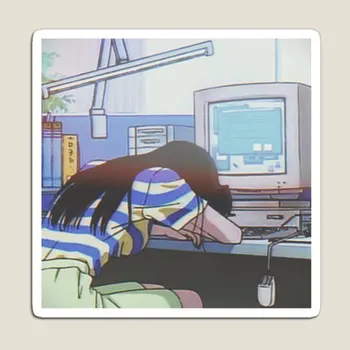 80S, 90S Anime Screencaps Estetinės Magnetas Spalvinga Namų Šaldytuvo Mielas Kūdikis Juokinga Turėtojas Vaikams, Magnetiniai Lipdukai
