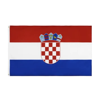 FLAGCORE 3x5Fts 90X150CM Įgaliotinis, Hrv) Kroatija Kroatijos Vėliava