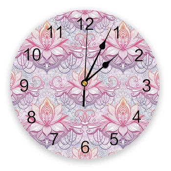 Mandala Modelis Sieninis Laikrodis Namų Dekoro Miegamasis Silent Oclock Žiūrėti Sienos, Skaitmeninis Laikrodis, Sieninis Laikrodis Vaikams Kambariai