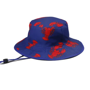 Vaikų žvejys skrybėlę pavasarį ir vasarą vaikui paplūdimio skrybėlę animacinių filmų spausdinti baby sun skrybėlę didelis kraštų berniukai akių skrybėlę anti-UV baseino skrybėlę