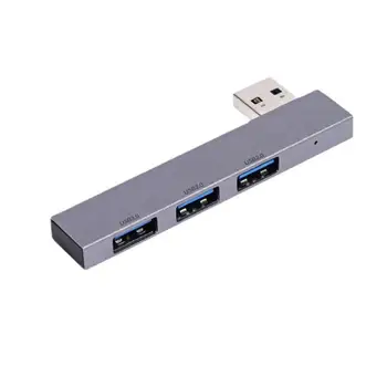 C tipo STEBULĖS Multi Adapteris, Splitter OTG USB 3.0-2.0 Didelio Greičio Įkrovimo Dokas 3 IN 1 