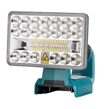 5 colių LED Žibintuvėlis Nešiojamų Žibintų Žibintuvėliai Prožektoriai, Šviesos Makita / Milwaukee / DeWalt / Bosch 14.4/18V Ličio Baterija
